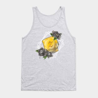 Gunbreaker from FF14 Job Crystal with Flowers T-Shirt Tank Top